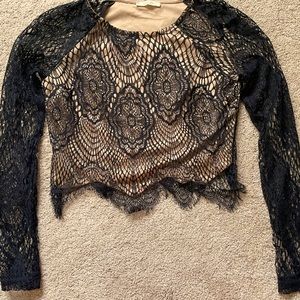 Brand New San Joy Lace Blouse
